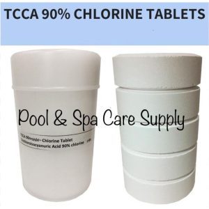 1KG Chlorine Klorin Tablet 90% -TCCA 90 Tablets 5pcs (1KG/Tube) China Origin