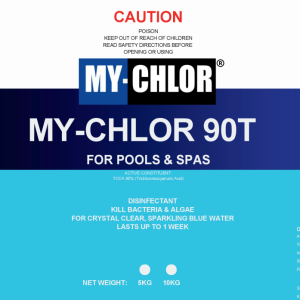 MY-CHLOR TCCA 90T 200g – 1KG (5 tablets)