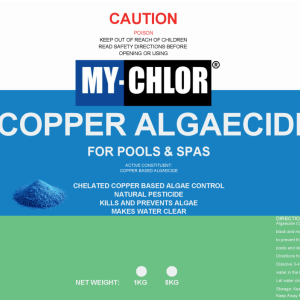 MY-CHLOR Pool Copper Algaecide – 1KG