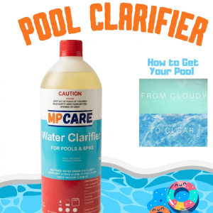 MPCare Pool Clarifier – Achieve Brilliant, Sparkling Water – Improves Filter Performance & Efficiency – 1KG