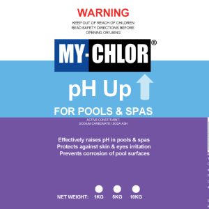 MY-CHLOR Pool pH Up – 1KG